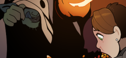 HOLY GOSH! For the rest of the week I’ll be streaming halloween themed pin ups which will be released with a comic as a HALLOWEEN ANTHOLOGY ON Friday or Saturday! How exciting!