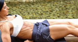 littlemiss-fitness:  health-and-fitness-posts:  Total ab crunch leg lift  follow for an active fitblr that follows back