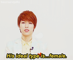 wooncake:  Dongwoo’s ideal type of girl. 