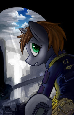 celestiawept2:  uristmccheesemaker:  Littlepip by Hobbes-Maxwell  this is one of my favorites still