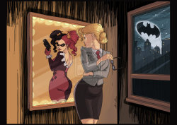 justharleyquinn:  Harley’s Reflection by