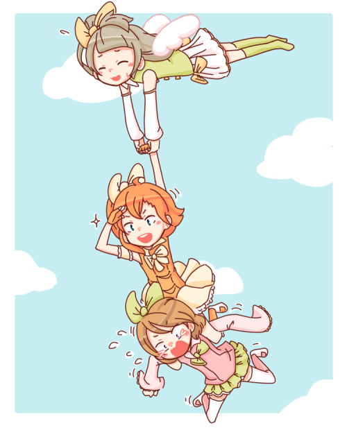 friedbun:☆ Magical Printemps Girls HonoKotoPana ☆