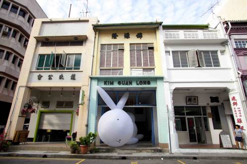 The adventures of Walter The Rabbit from 2010. Character was designed by Singapore based artist Dawn