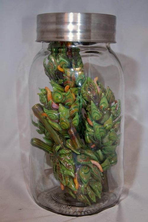stoner-in-disguise:  marijuana-accessories:  Nugs anyone? this is some serious art!  I want one of these so I can drive around with it in the backseat of my car, seatbelted of course, and just wait till I get pulled over. I live in Wyoming by the way