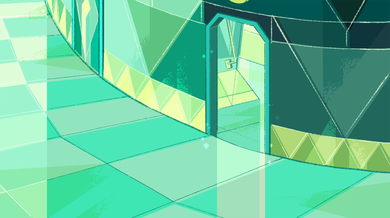 A selection of Backgrounds from the Steven Universe episode: Jail BreakArt Direction:
