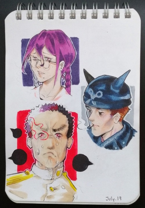 2019 “Dangan ronpa doodles (pt.3)”As always, I can’t get bored of drawing Ishimaru