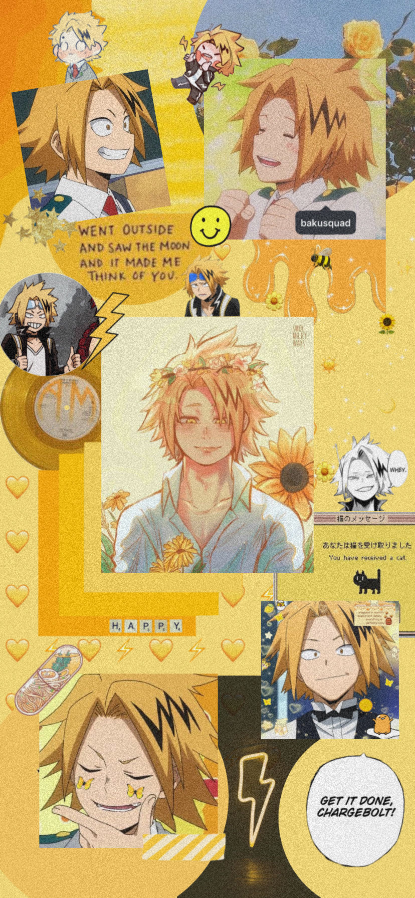 poseidon on Twitter What are you doing denki One for wallpaper one for  twitter icon guys denki kaminari BNHA wallpaper Myheroacademia  httpstcovHo966q6O4  Twitter