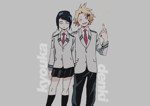 mirsakra:  kageyama–shigeo:  boku no hero academia + my otps  the last one HNNNNGG
