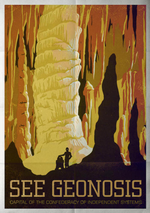 gffa:Vintage Star Wars Travel Posters | byMovieManiacsDesign