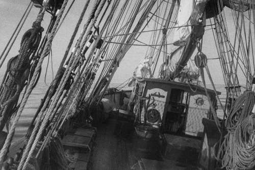 Last year I had the opportunity to sail from The Isle of Wight to Amsterdam on a square rig Schooner