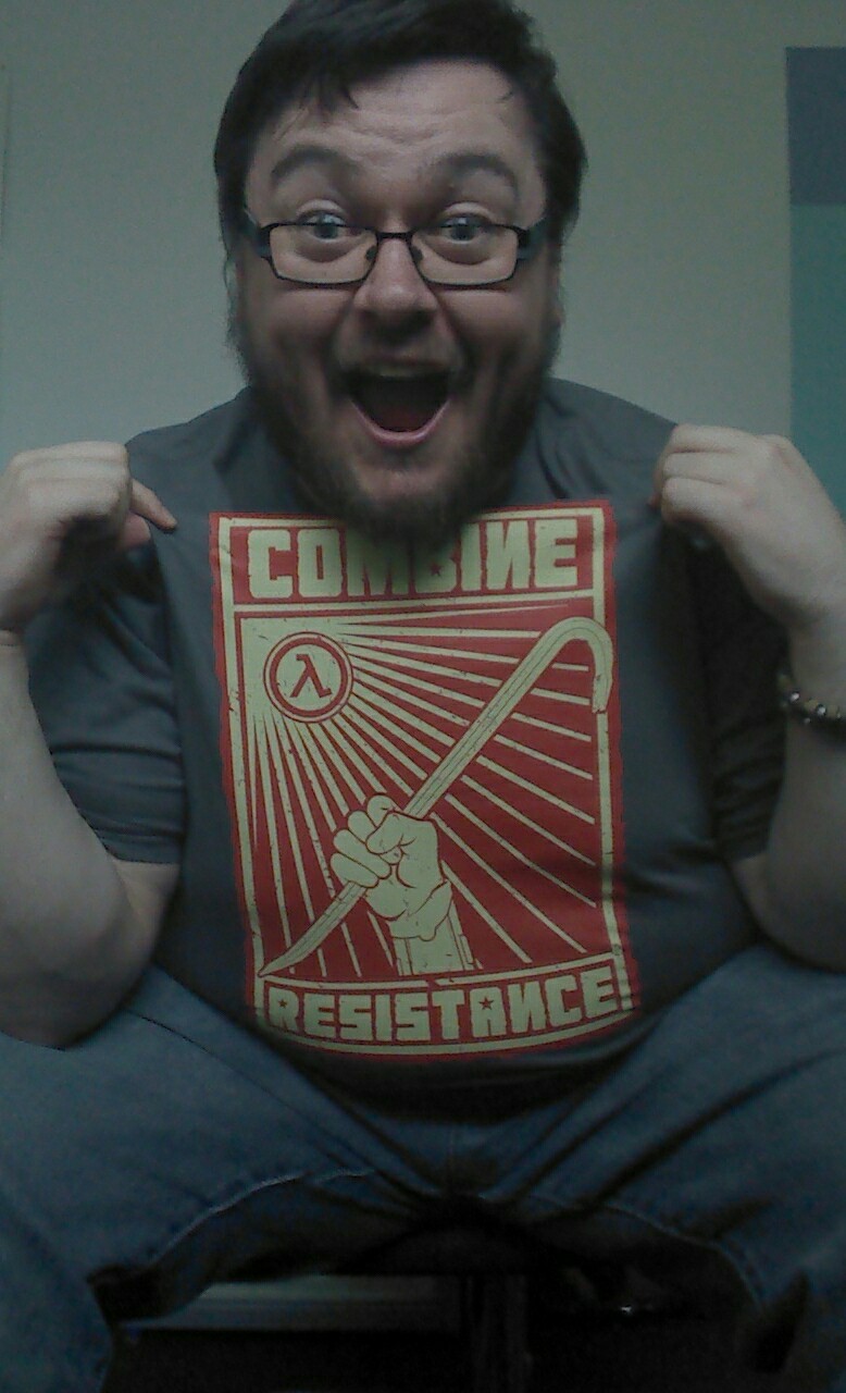 korndoggy:  Qwertee t-shirts finally arrived! Yey!
