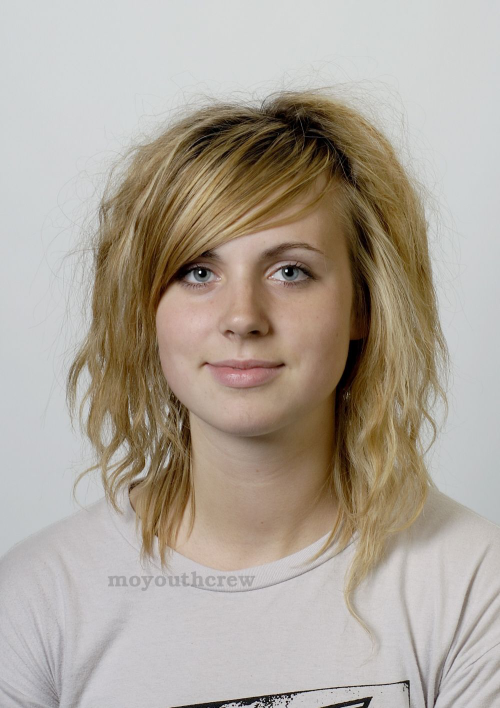 Exclusive – MØ’s school portrait – aged 18. 2006. MØ Crew