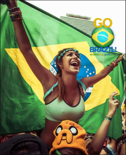 worldcup2014girls: GO BRAZIL! Support Brazil against Colombia :) Get a badge and share the love here: http://worldcupgirls.net/go-brazil-wc2014-badges/ 