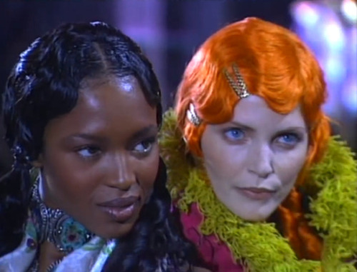 roguetraders:Naomi and Nadja, Christian Dior FallWinter 1998