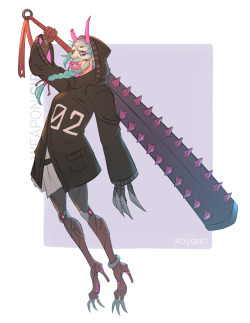 koyoriin:  Spiked club, second character illustration for my WEAPON GIRLS 3 zine!http://twitter.com/koyoriin http://patreon.com/koyorinhttp://instagram.com/koyori_nhttp://www.pixiv.net/member.php?id=12576068