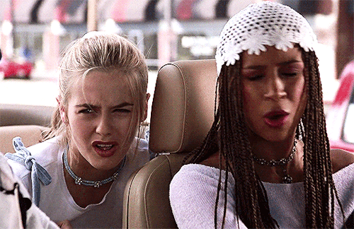 filmgifs:She’s my friend because we both know what it’s like to have people be jealous of us. And I 