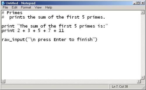 Microsoft Notepad is a simple text editor for Microsoft Windows and a basic text-editing program whi