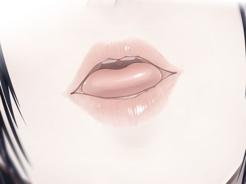 ２次エロ画像専門館 【48枚】女の子の唇が艶めかしく描かれているエロ画像下さい！ その１