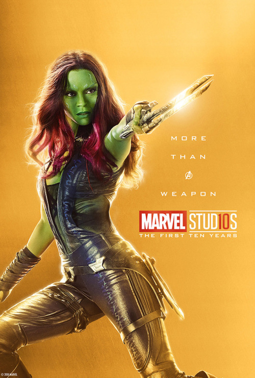 captainpoe:Marvel Female Character 10 Year Posters