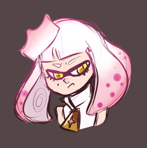 linclair:The challenge was to draw something coherent by the end of two splatoon matches. Don’