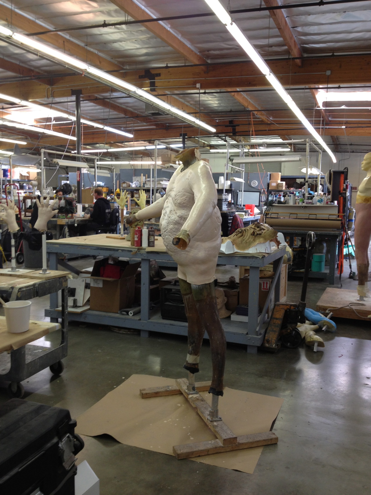carol-on:  Photo collection from when I toured Greg Nicotero’s offices and workshop