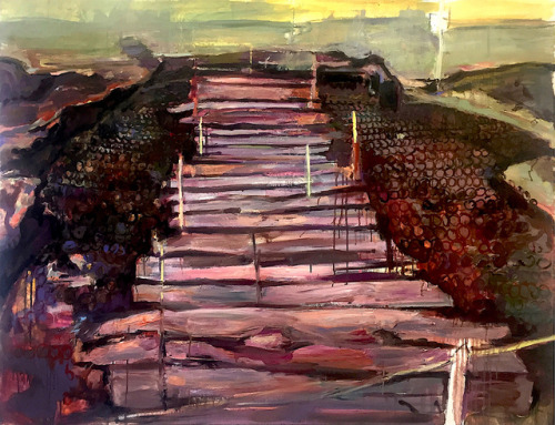 Franziska Klotz Brücke, 2018 Oil on canvas