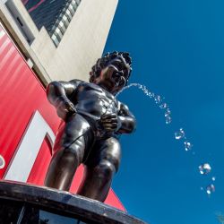 meanwhileinvegas:  From noon to 8 p.m. today, @thedlasvegas will be pumping beer out of Manneken Pis’ little “faucet.” Bring your red solo cups! @mannekenpis_lv  #instapic #instagood #instadaily #instavegas #instatravel #travelgram #travel #lasvegas