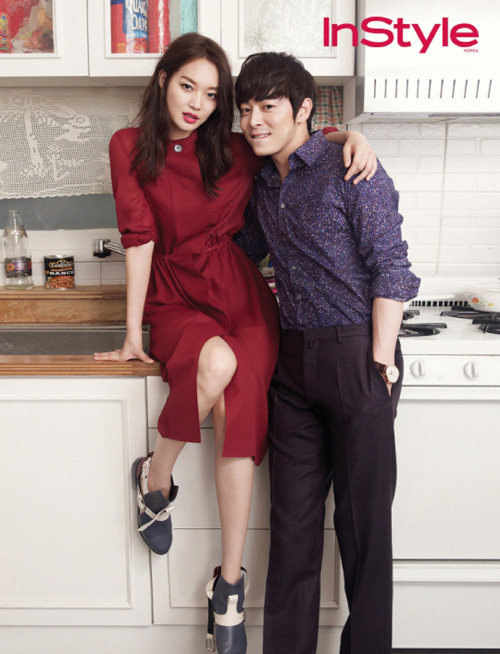 stylekorea:Instyle Korea Model: Jo Jung Seok & Shin Min Ah October 2014 