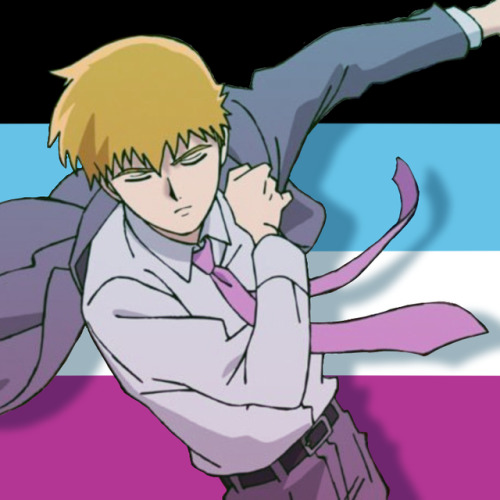 aroaesflags:Trans ace Reigen Arataka - flags by me