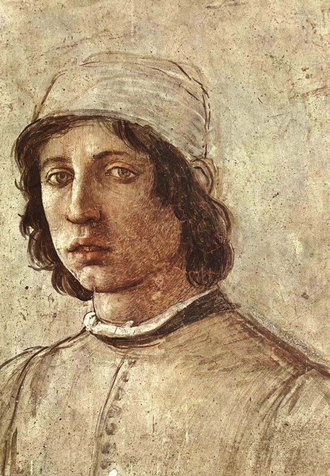 somanyhumanbeings:  Filippino Lippi, Self-Portrait