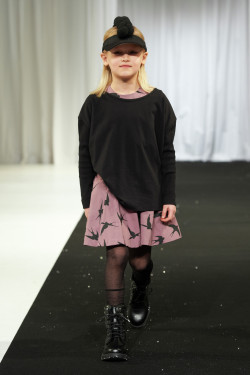 wgsn:  Ethical and organic Danish children’s brand New Generals collaborate with David Andersen for A/W 2013/14 who has designed a number of sustainable showpieces made from recycled materials. 