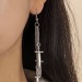 fridayiminlovemp3:dangle sword earrings my beloved <3