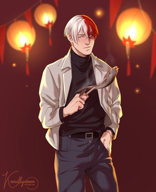 a pretty todoroki Do NOT repost without permission / use / copy / trace / etc !!!for more of my art,