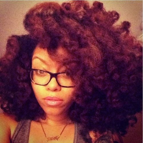 XXX naturalhairqueens:  the volume in her hair photo