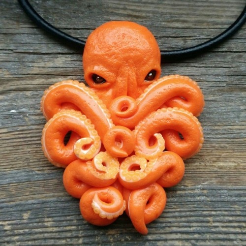 dendritic-trees: drjohnjacobjinglefaustus: unabashedlybi: sosuperawesome: Fruit Cthulhu Pendants OCT