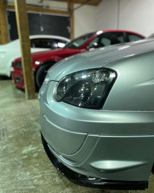 Close up. Posted up with @baucebuilds ...#projectcar #onlycars #subaru #gdb #carsonly #wrx #sti #bmw