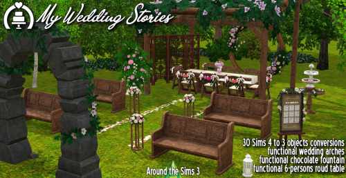 aroundthesims: aroundthesims:Around the Sims 3 | My wedding stories | Sims 4 to 3As I messed up with