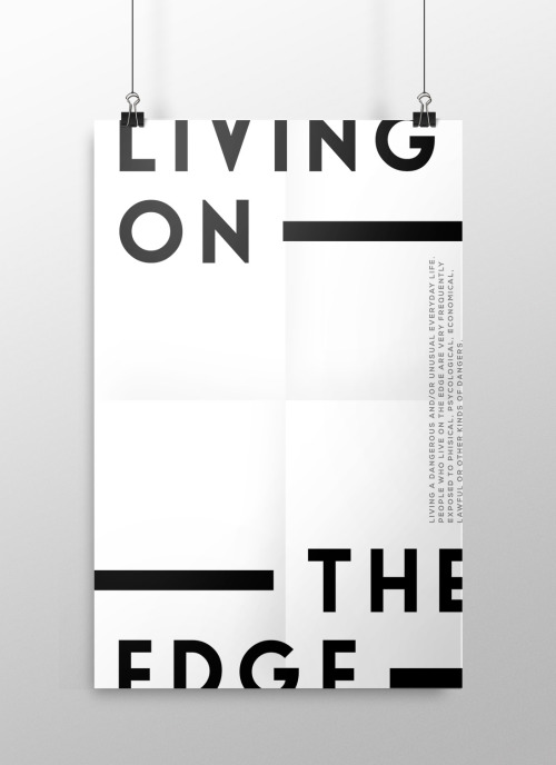 clauarguetagt:  Minimal poster design by Claudia Argueta 