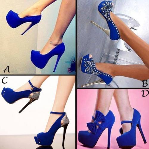 ideservenewshoesblog:  Fashionable Concise Platform Stiletto Heels with Bowtie