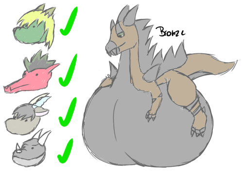 ask-bronze-the-pony: Meal fit for King Overload (Vore) He really went after some dragons. Well Check