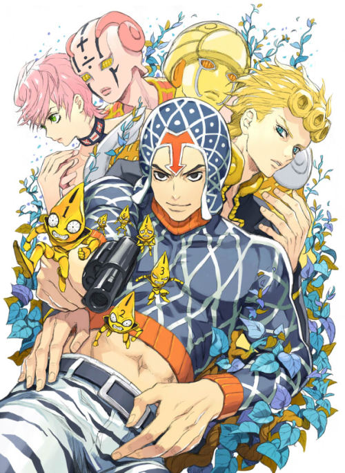 giogiomaula:  Vento Aureo fanart, by チョコサブレ 