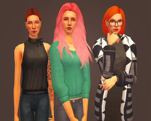 I’ve been dying to make over some of the awesome townies in @letthemplaysims townie pool, and I figu