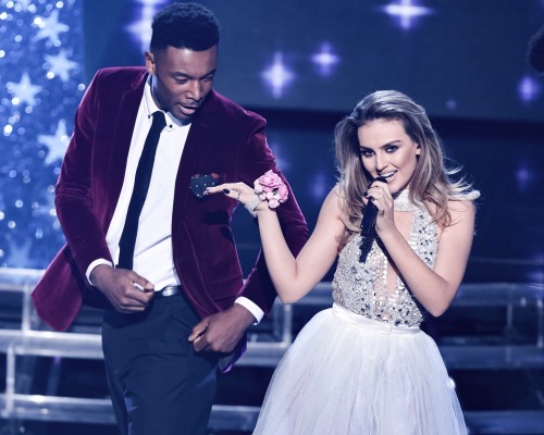 perrielouiseed: Perrie performing ‘Love Me Like You/Black Magic’ on The X Factor UK, 1st