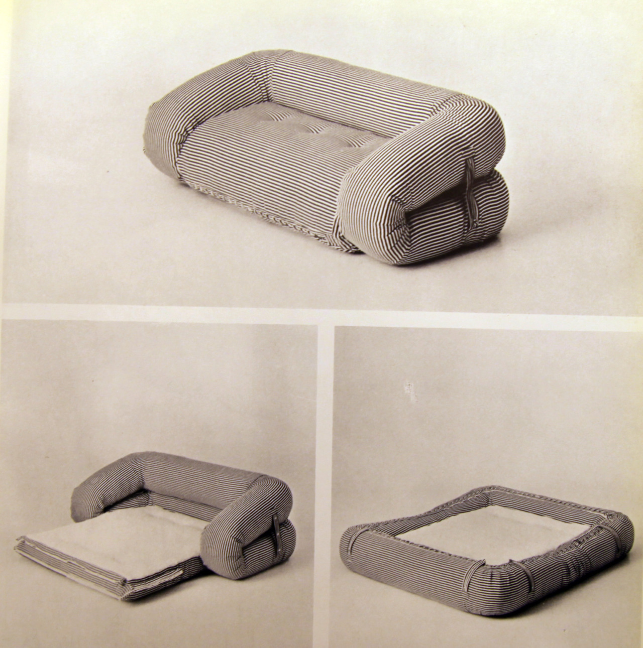 friendsxfamily:Anfibio couch by Alessandro Becchi, 1971. 