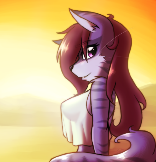 ketirz: Sunset This girly… might end up on the recurring list. Oh my. owo; (P.S. if you catch