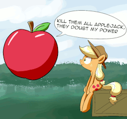whatisapokemon:  From the stream. All hail the apple spirit.  xD
