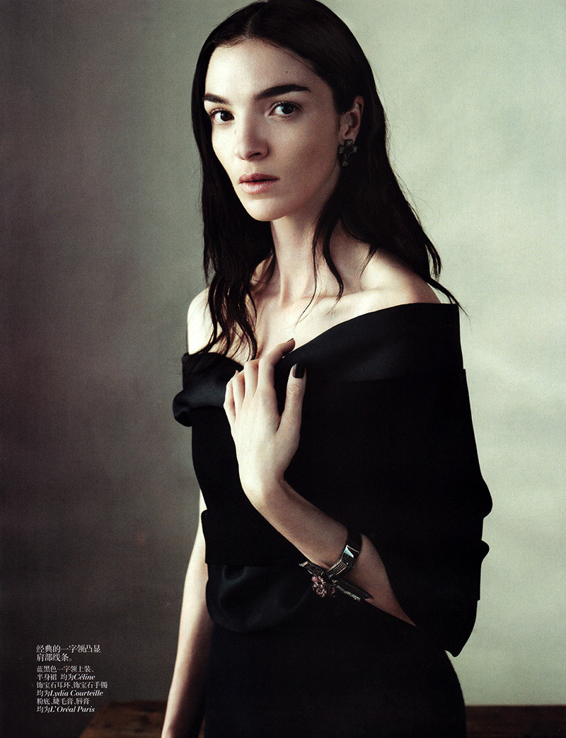 fine-faces:  Mariacarla Boscono by Willy Vanderperre