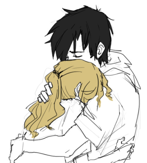 lilredfawn:  percy and annabeth precious babies ;^;  i’ll make an actual decent drawing of them sometime soon i promise 