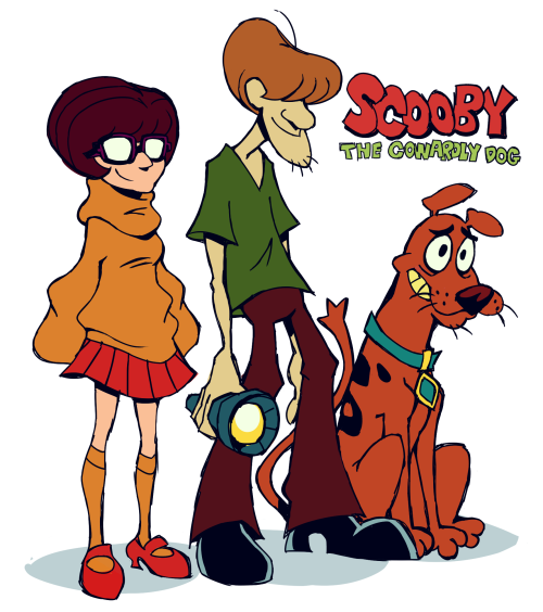 onebadnoodle:heard about the scooby-doo/courage crossover and was immediately disappointed to lear