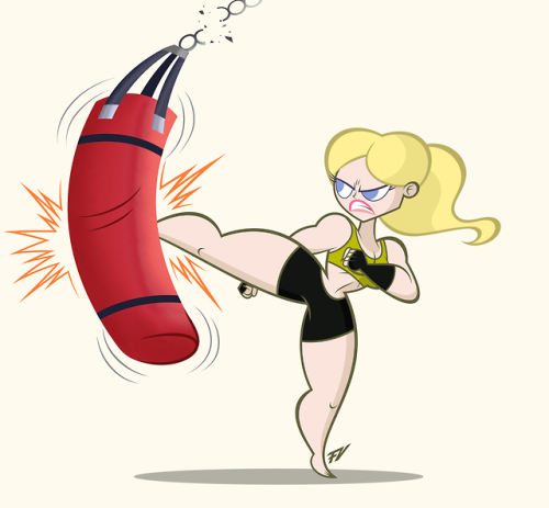 Boxing is one of Vanessa&rsquo;s favorite pastimes, she loves to train a lot.